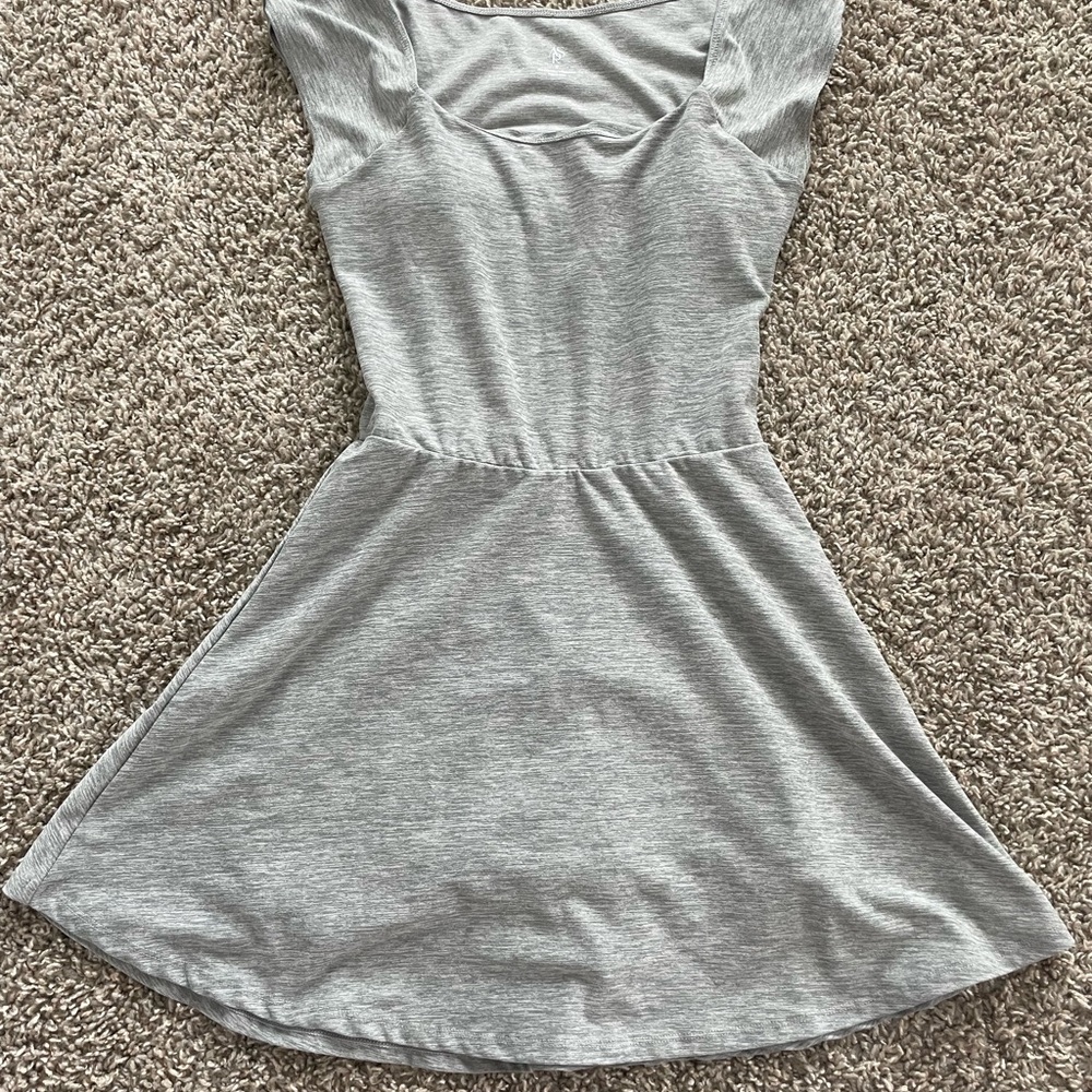 Altar'd State Gray Fit and Flare Athletic Dress